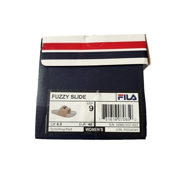 Fila Fuzzy Drifter Womens Slide Sandals Size 9 (Run Big)‎ - Picture 12 of 12